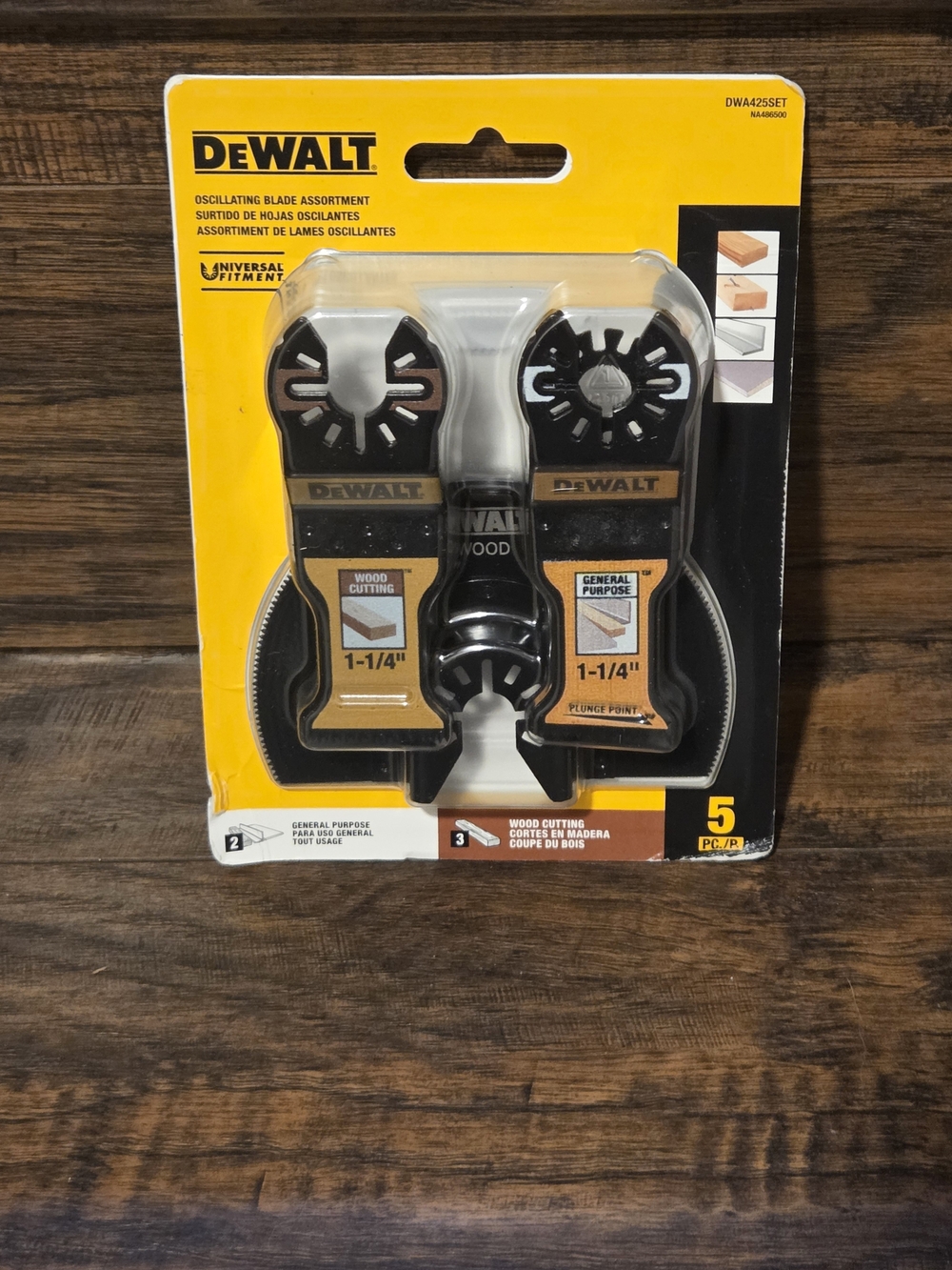 DEWALT Oscillating Tool Blade Set DWA425SET